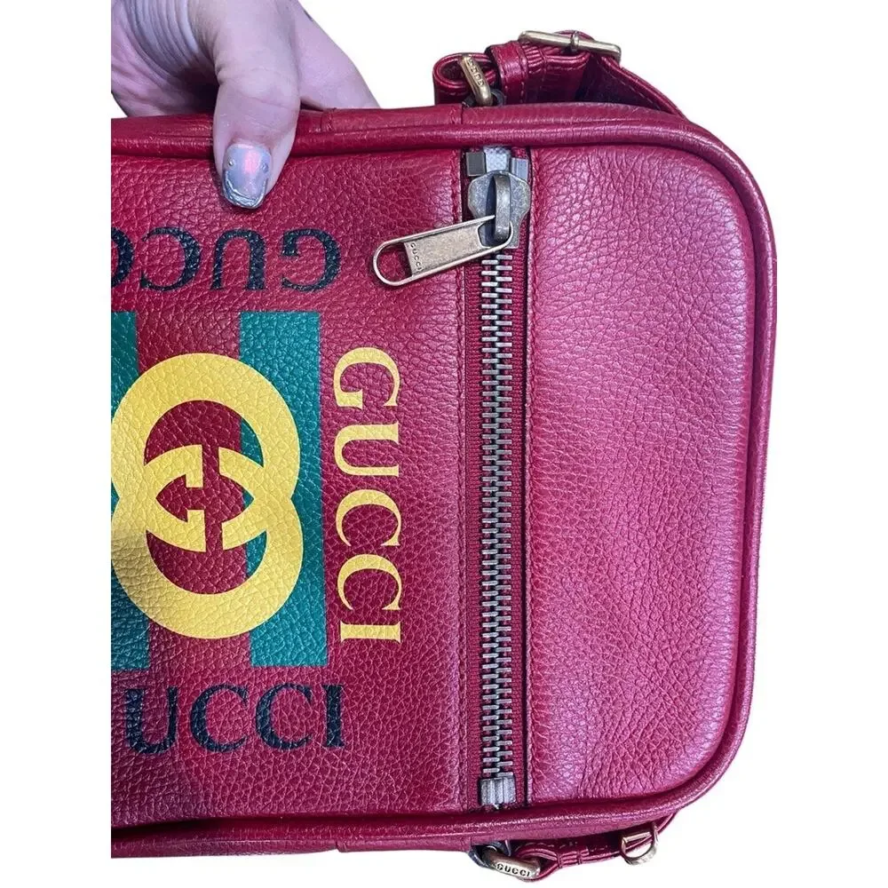 GUCCI Retro Print messenger bag (15759)